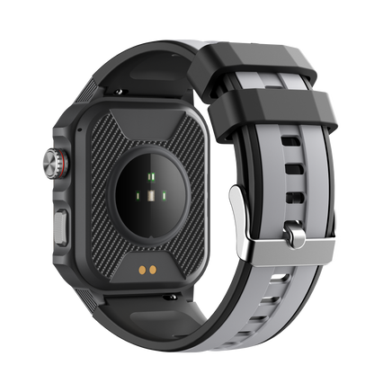 Smart Watch for Men 3ATM Waterproof Smartwatch 1.96 inch screen for Android and iOS Phones Fitness Tracker Watch with 100+ Sports Modes